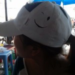 The Tutin's new hat - with air-con holes